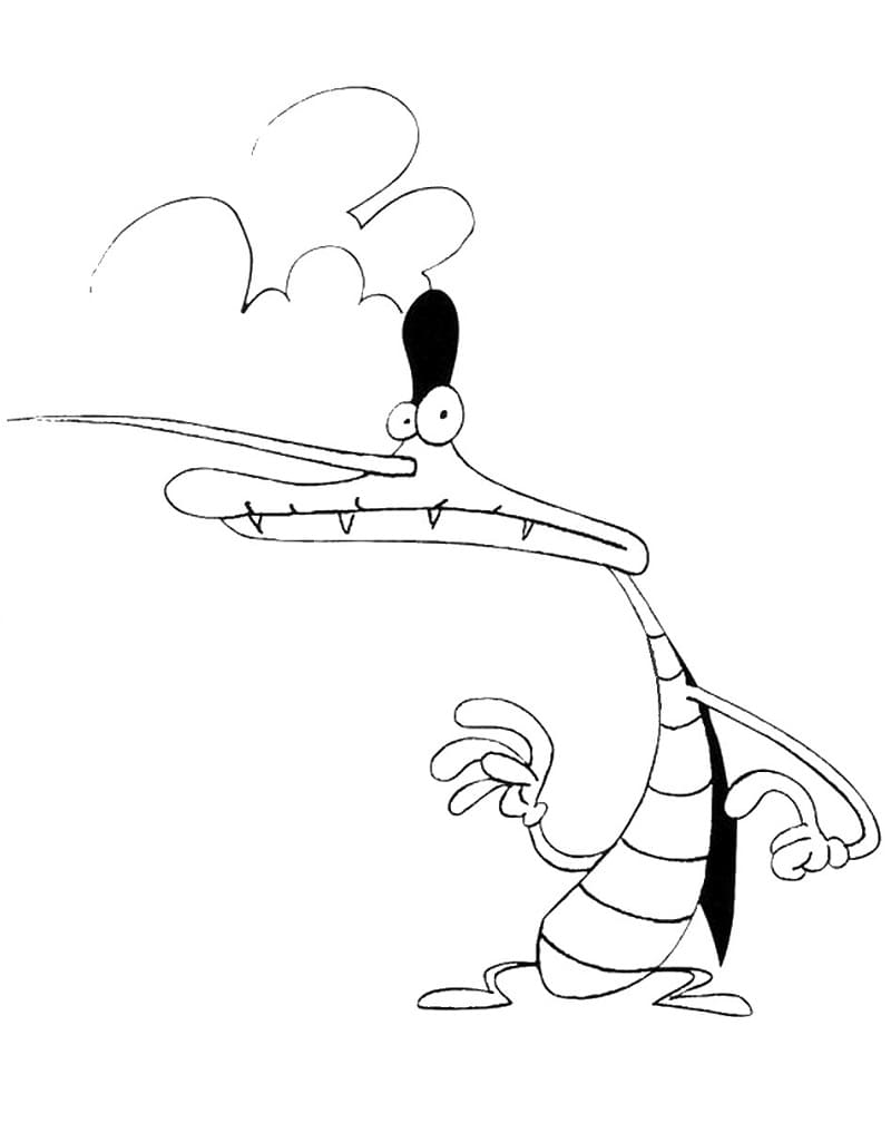 Free printable Oggy coloring page #178498 from Cartoon Characters collection