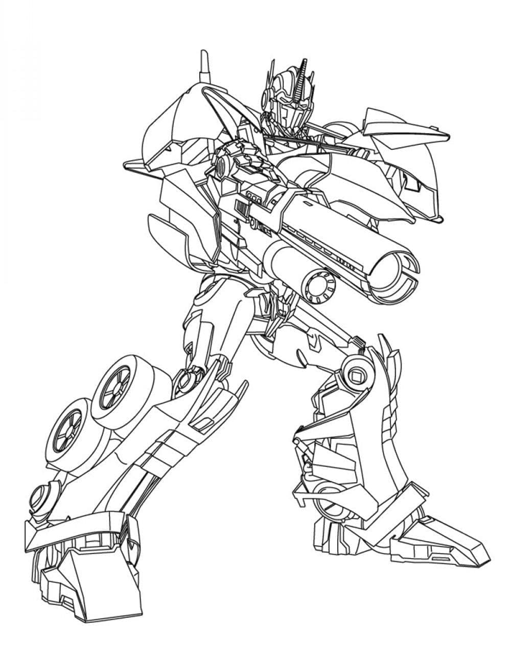 Free printable Optimus Prime coloring page #214285 from Cartoon Characters collection Free printable Optimus Prime coloring page #214285 from Cartoon Characters collection