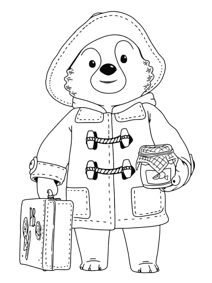 Free printable Paddington coloring page #209465 from Cartoon Characters collection Free printable Paddington coloring page #209465 from Cartoon Characters collection