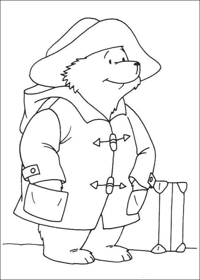 Free printable Paddington coloring page #209472 from Cartoon Characters collection Free printable Paddington coloring page #209472 from Cartoon Characters collection