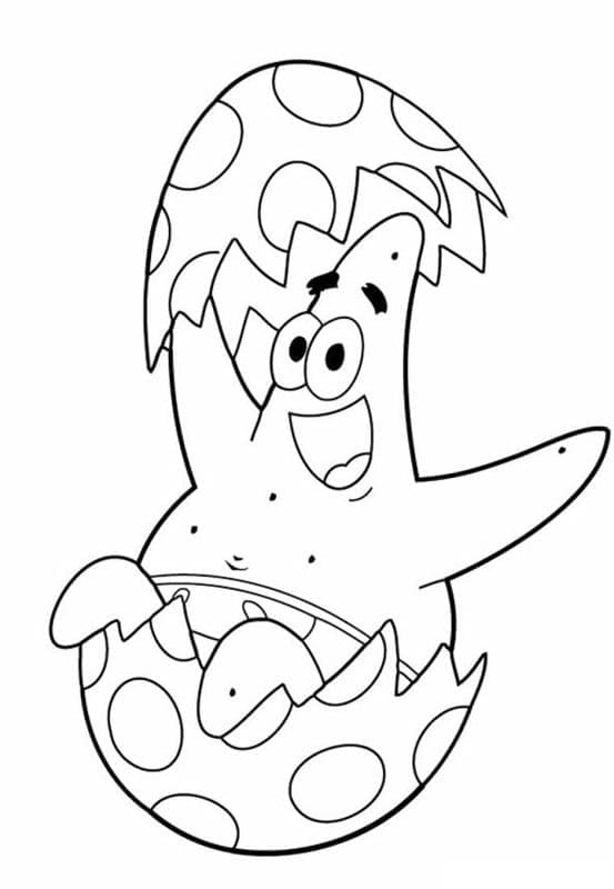 Free printable Patrick Star coloring page #220634 from Cartoon Characters collection