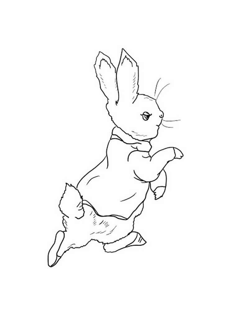 Free printable Peter Rabbit coloring page #188230 from Cartoon Characters collection