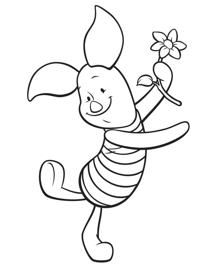 Free printable Piglet coloring page #209509 from Cartoon Characters collection Free printable Piglet coloring page #209509 from Cartoon Characters collection