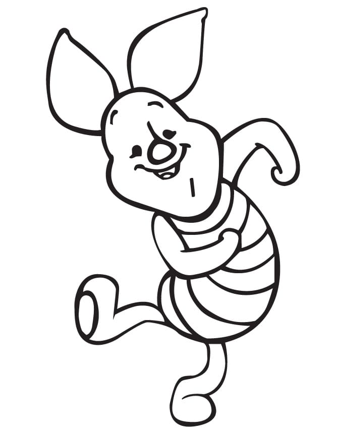 Free printable Piglet coloring page #209514 from Cartoon Characters collection
