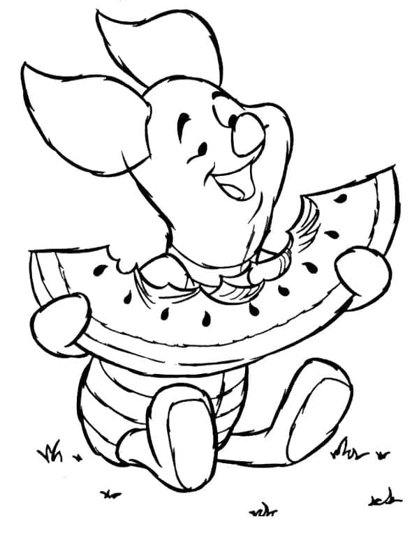 Free printable Piglet coloring page #209524 from Cartoon Characters collection Free printable Piglet coloring page #209524 from Cartoon Characters collection