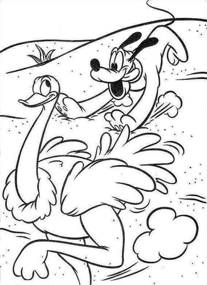 Free printable Pluto coloring page #197082 from Cartoon Characters collection