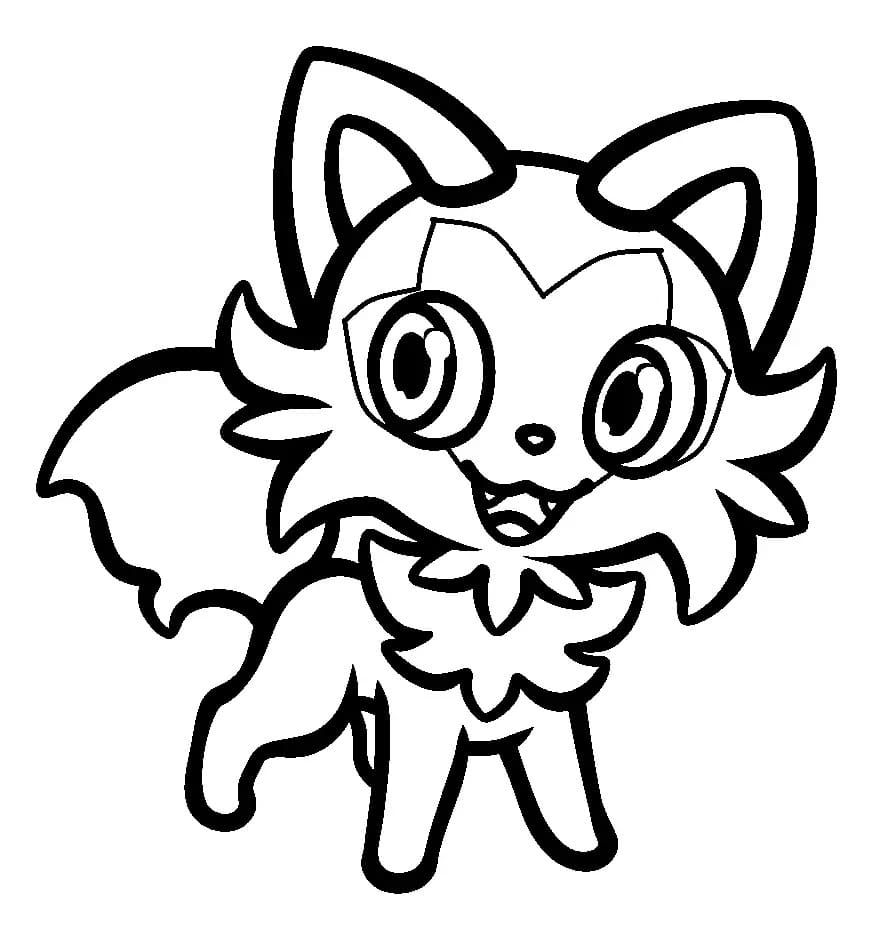 Free printable Poussacha coloring page #181575 from Cartoon Characters collection