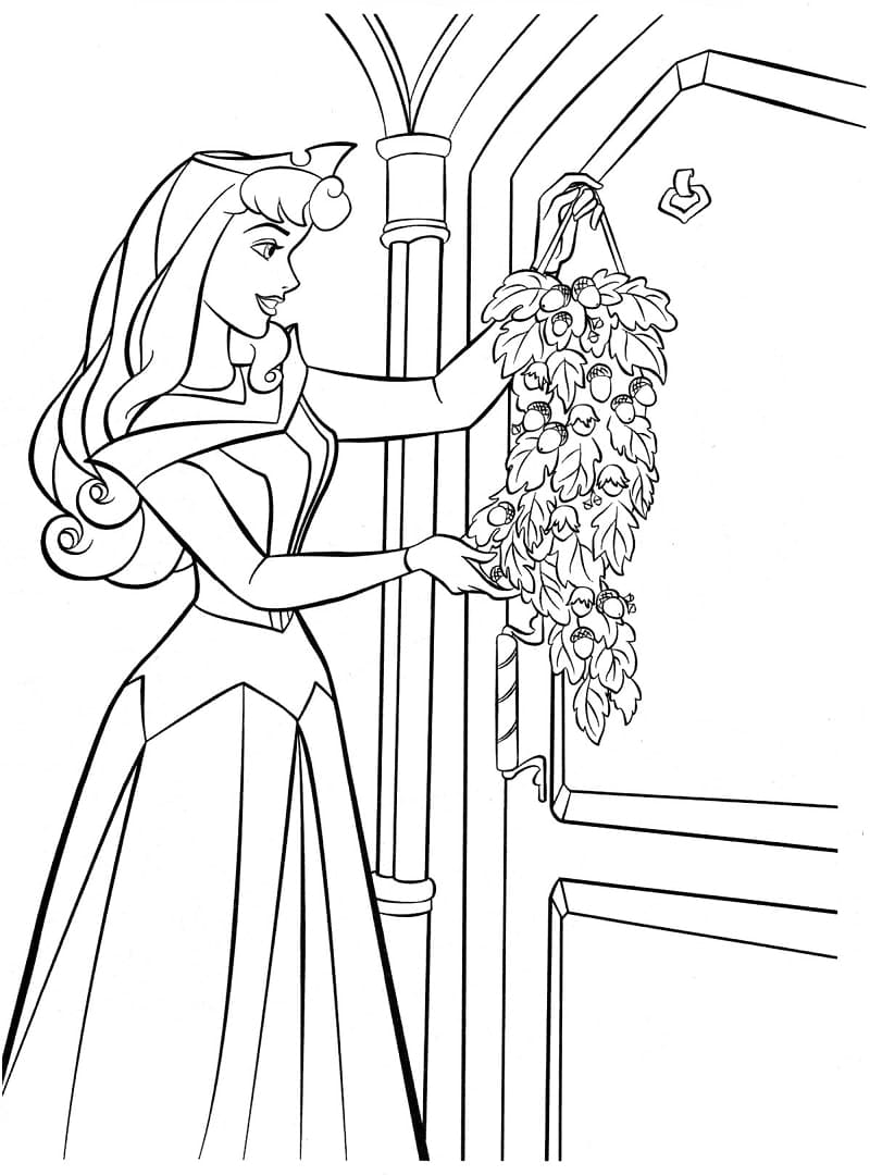 Free printable Princess Aurora coloring page #181948 from Cartoon Characters collection
