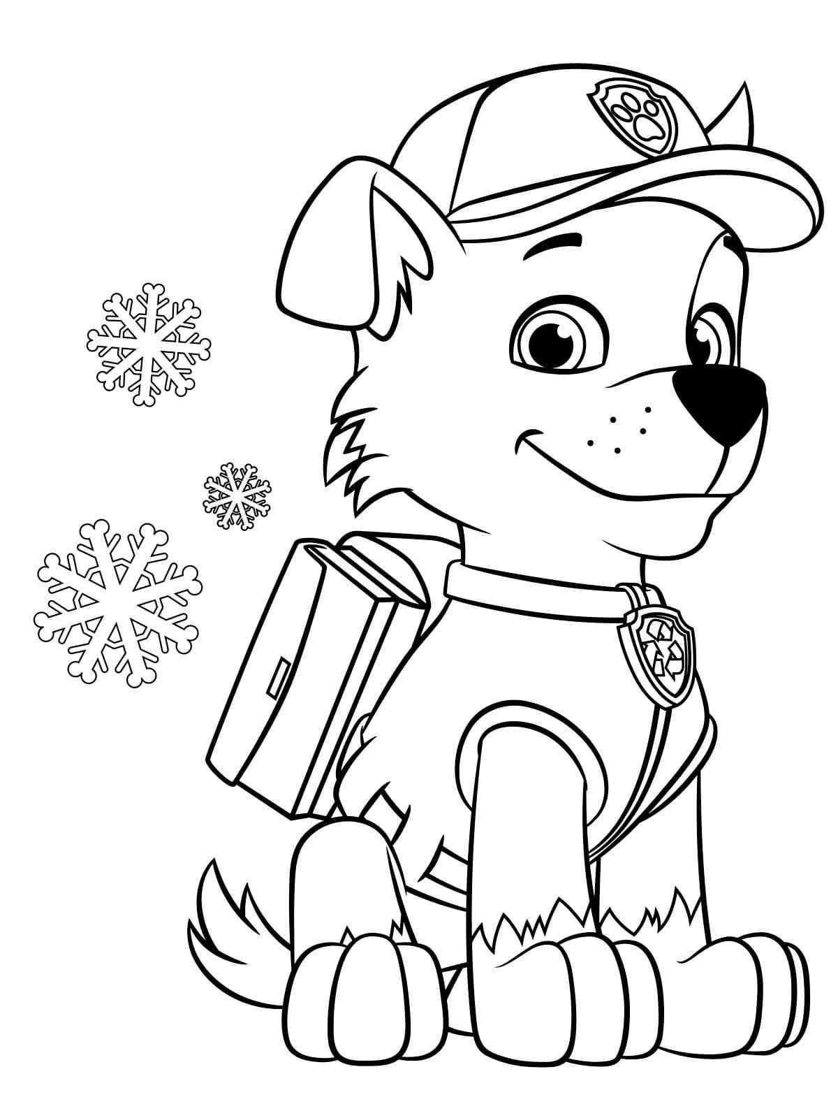 Free printable Rocky PAW Patrol coloring page #181714 from Cartoon Characters collection