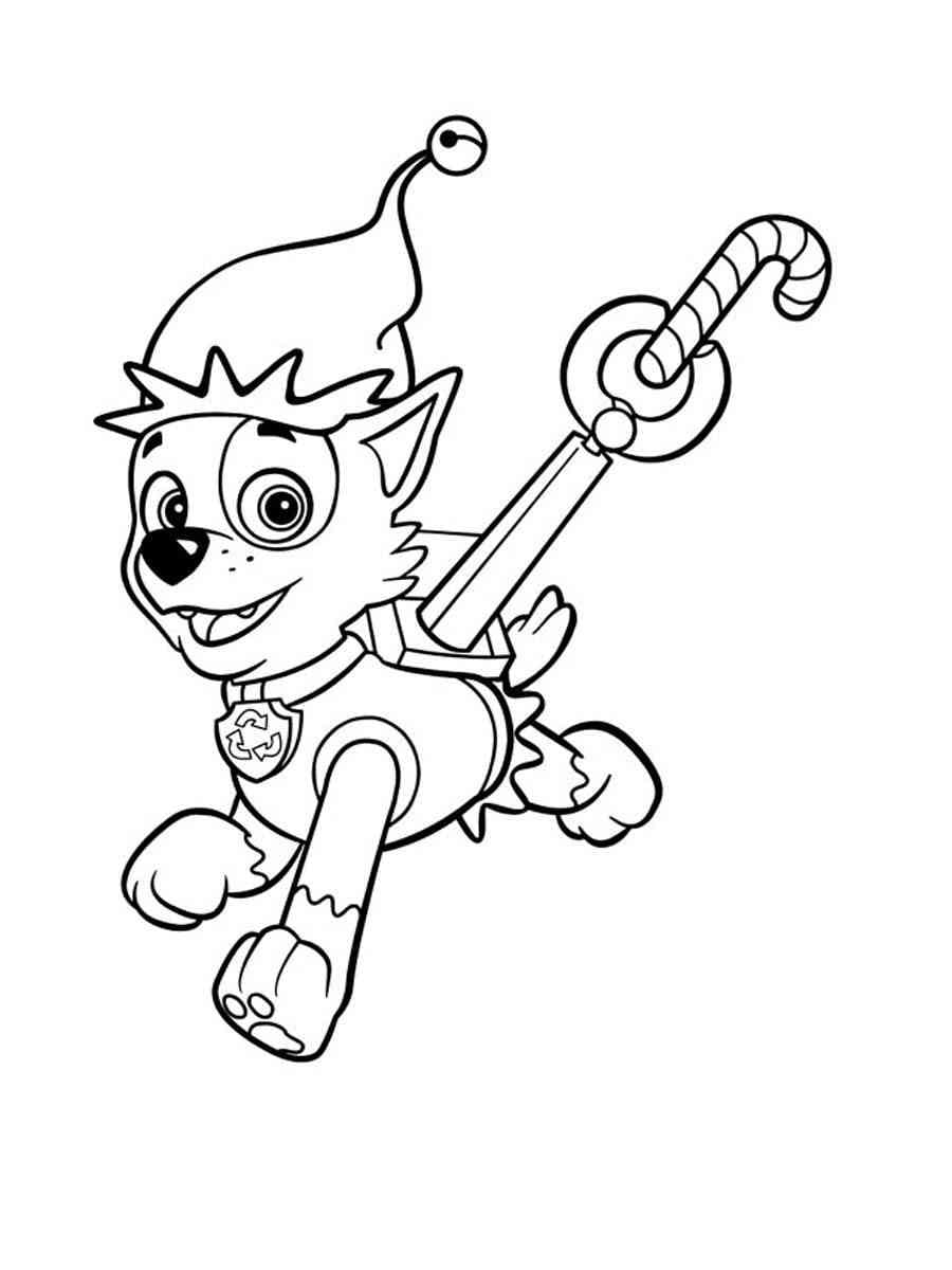Free printable Rocky PAW Patrol coloring page #181716 from Cartoon Characters collection
