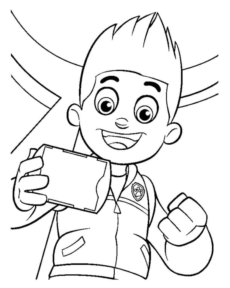 Free printable Ryder PAW Patrol coloring page #181760 from Cartoon Characters collection Free printable Ryder PAW Patrol coloring page #181760 from Cartoon Characters collection