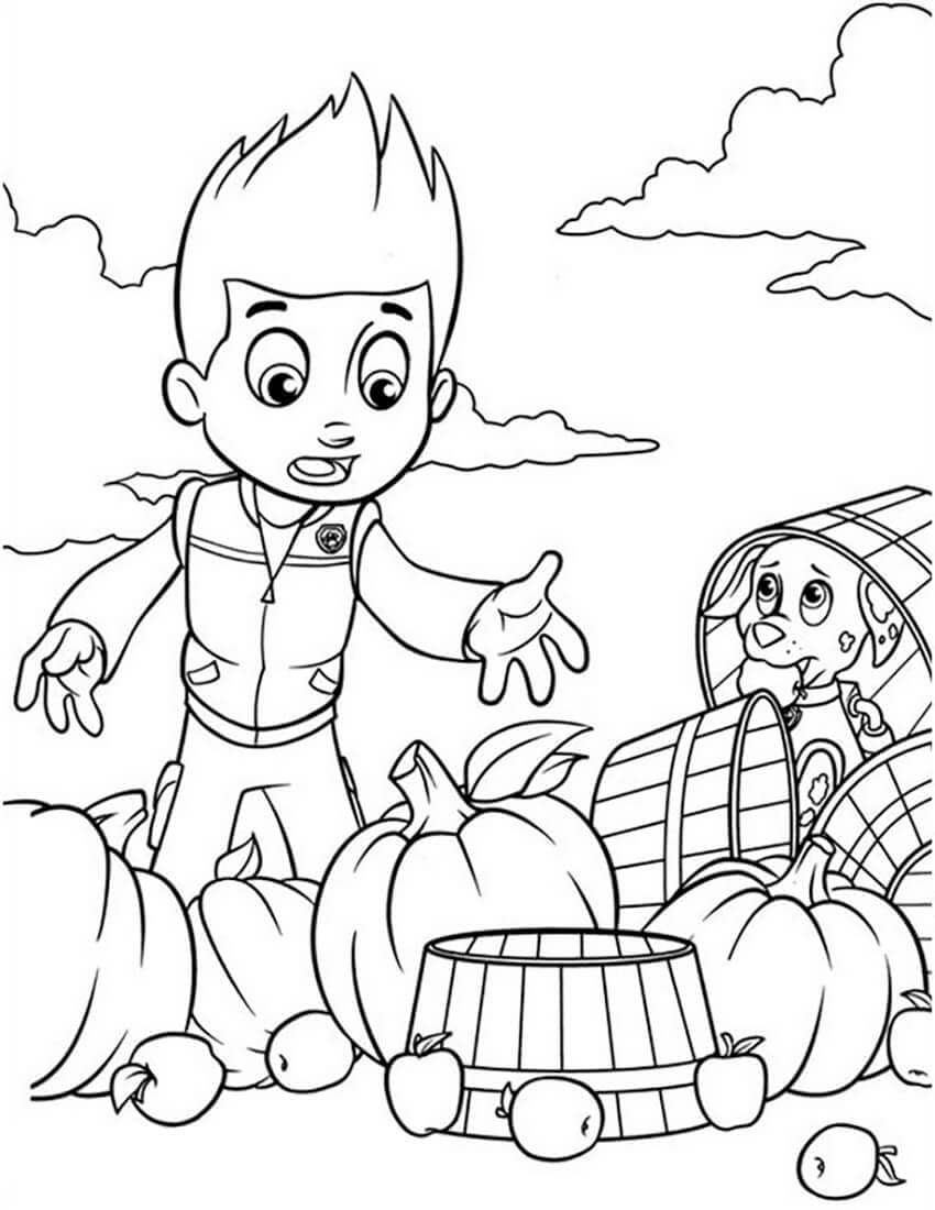 Free printable Ryder PAW Patrol coloring page #181771 from Cartoon Characters collection Free printable Ryder PAW Patrol coloring page #181771 from Cartoon Characters collection