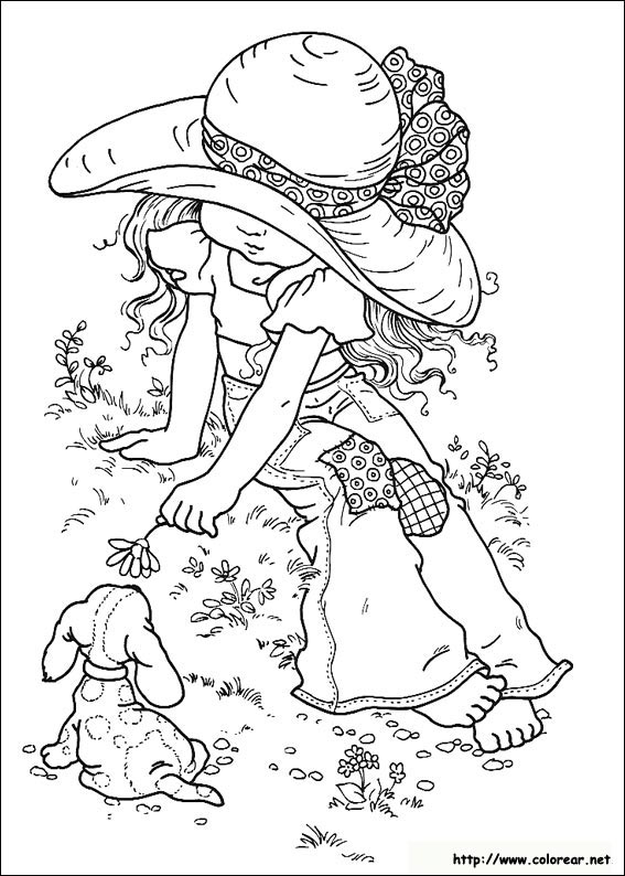 Free printable Sarah Kay coloring page #43731 from Cartoon Characters collection