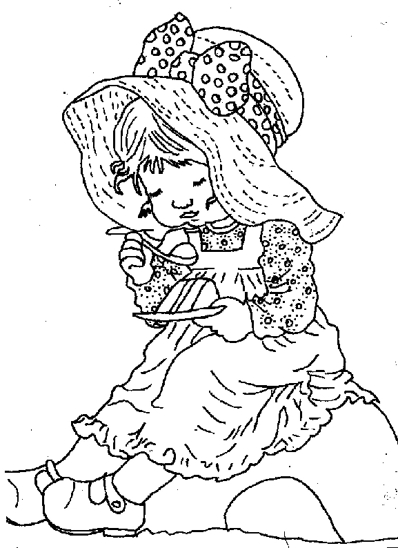 Free printable Sarah Kay coloring page #43739 from Cartoon Characters collection