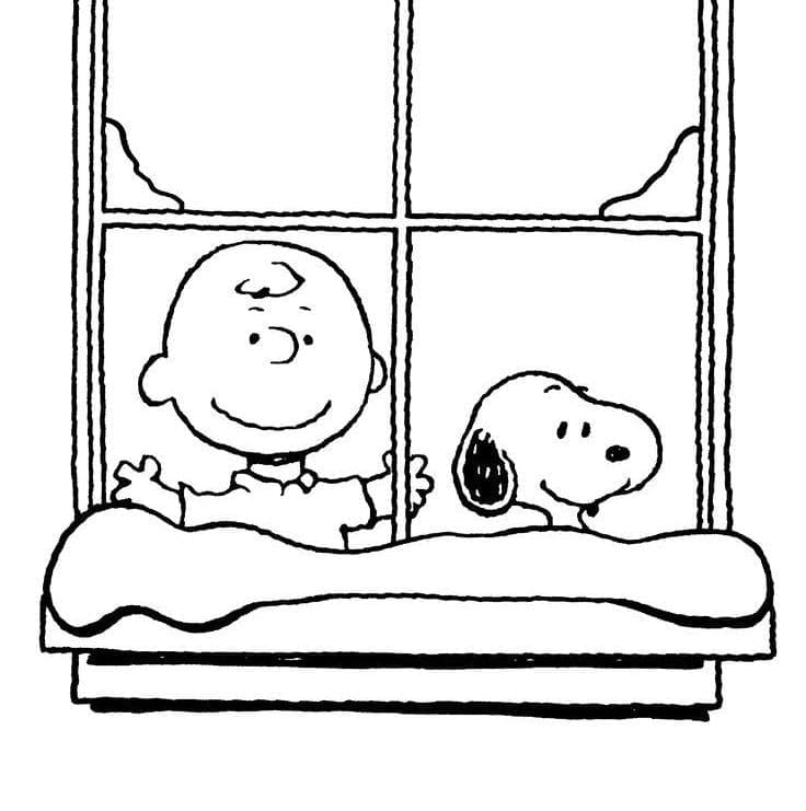 Free printable Snoopy coloring page #202876 from Cartoon Characters collection