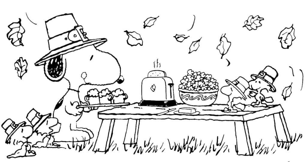 Free printable Snoopy coloring page #202879 from Cartoon Characters collection