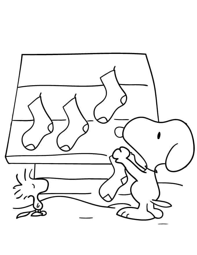 Free printable Snoopy coloring page #202909 from Cartoon Characters collection