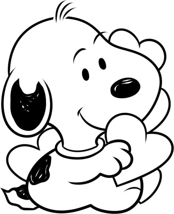 Free printable Snoopy coloring page #202919 from Cartoon Characters collection
