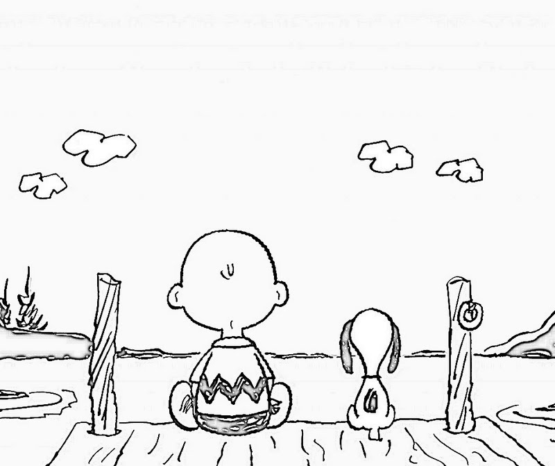 Free printable Snoopy coloring page #27119 from Cartoon Characters collection