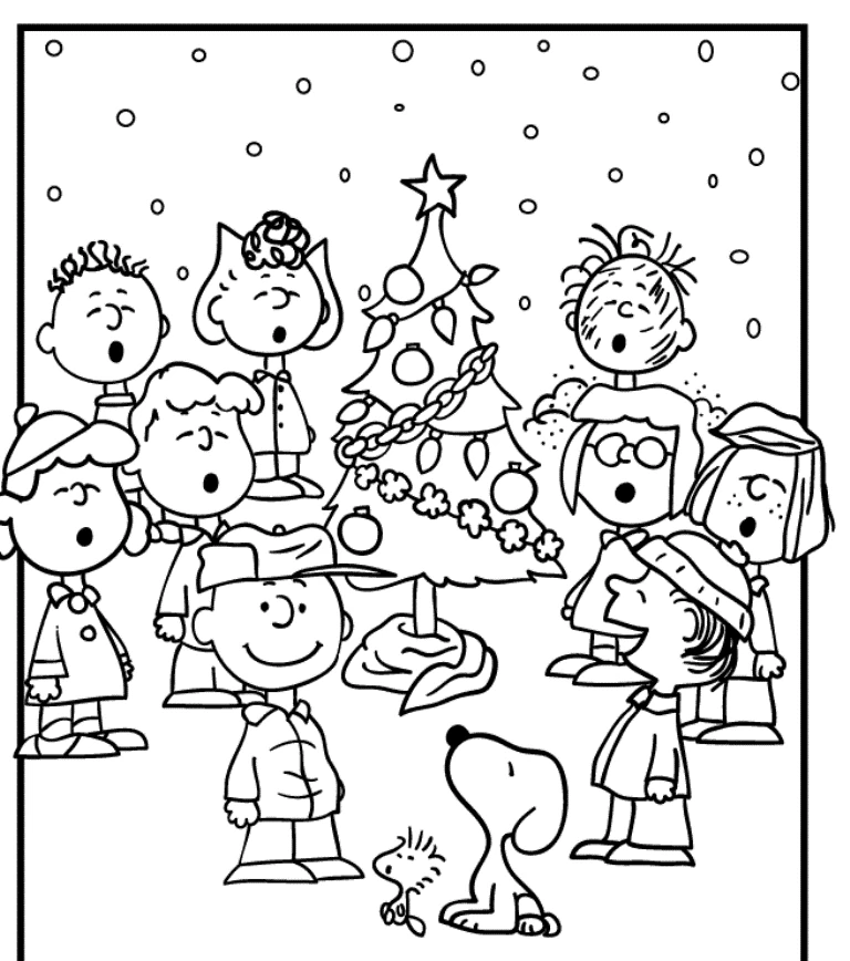 Free printable Snoopy coloring page #27141 from Cartoon Characters collection