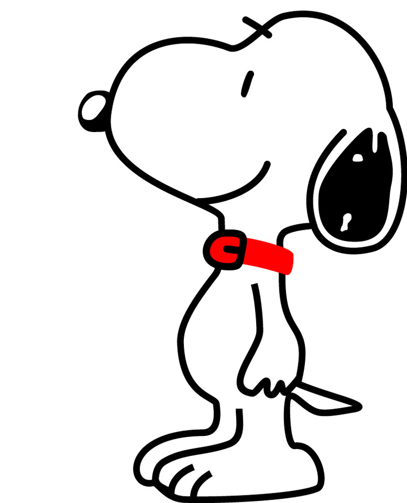 Free printable Snoopy coloring page #27153 from Cartoon Characters collection
