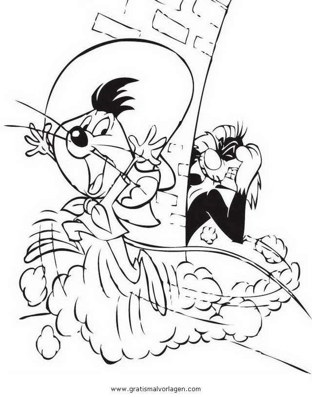 Free printable Speedy Gonzales coloring page #30742 from Cartoon Characters collection