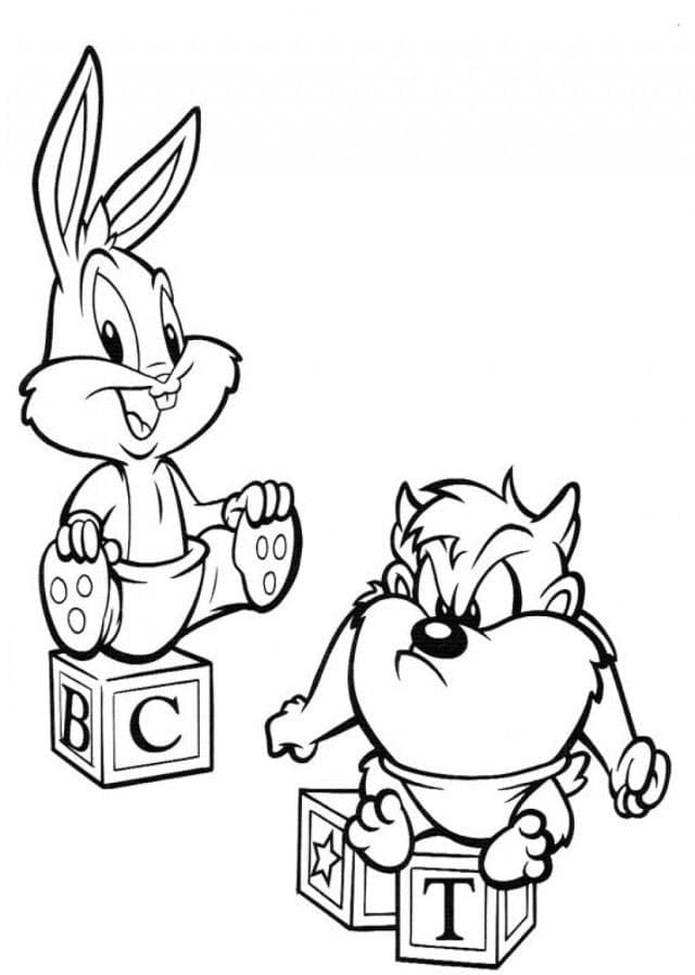 Free printable Taz coloring page #209795 from Cartoon Characters collection