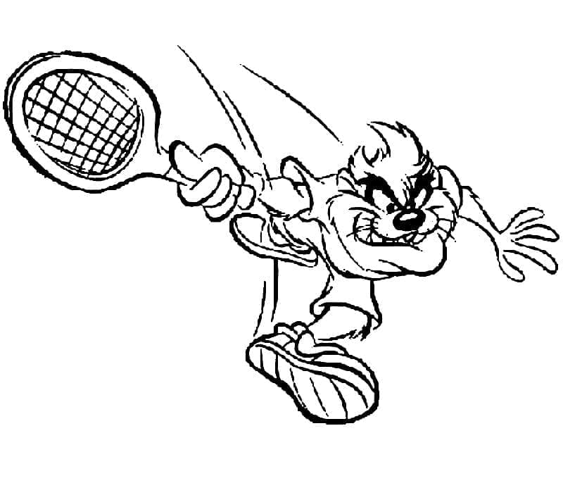 Free printable Taz coloring page #209826 from Cartoon Characters collection Free printable Taz coloring page #209826 from Cartoon Characters collection
