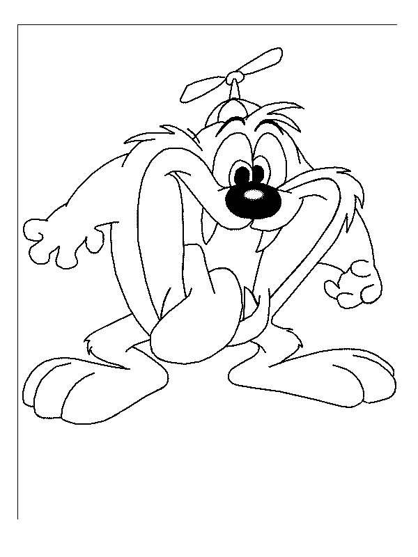 Free printable Taz coloring page #30942 from Cartoon Characters collection Free printable Taz coloring page #30942 from Cartoon Characters collection