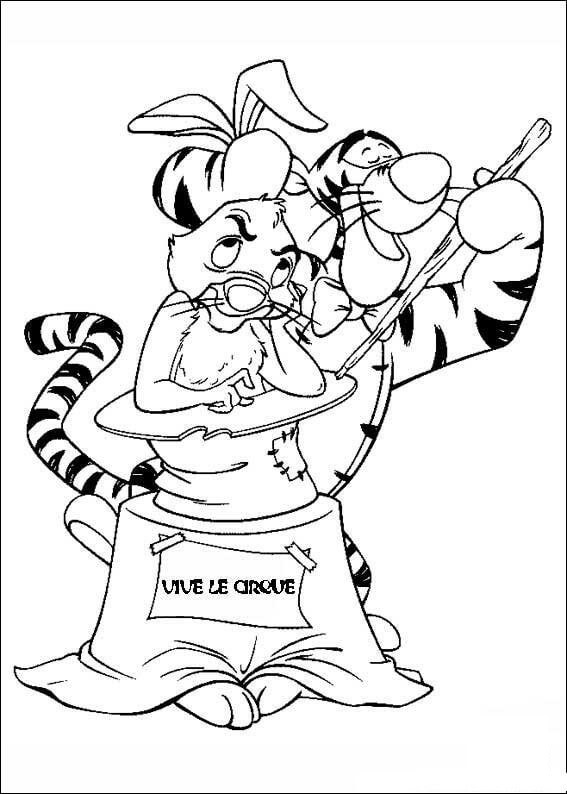 Free printable Tigger coloring page #188260 from Cartoon Characters collection Free printable Tigger coloring page #188260 from Cartoon Characters collection