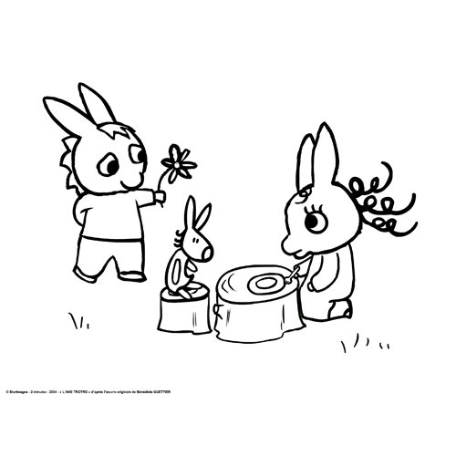 Free printable Trotro coloring page #33952 from Cartoon Characters collection Free printable Trotro coloring page #33952 from Cartoon Characters collection