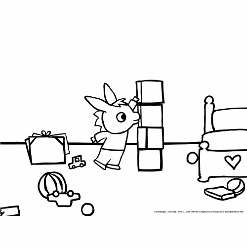 Free printable Trotro coloring page #33964 from Cartoon Characters collection Free printable Trotro coloring page #33964 from Cartoon Characters collection