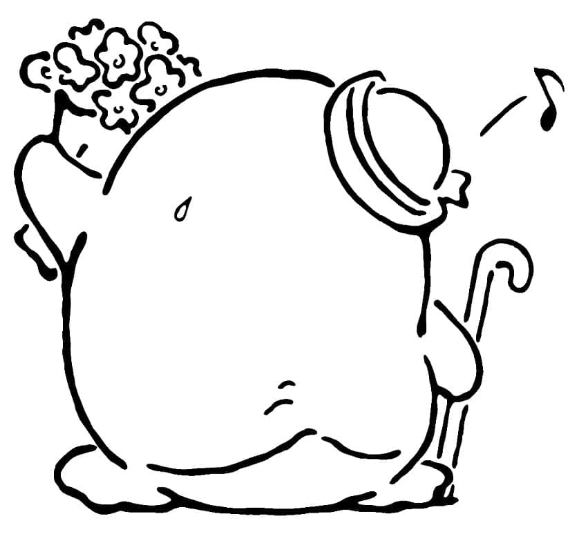 Free printable Tuxedo Sam coloring page #220168 from Cartoon Characters collection Free printable Tuxedo Sam coloring page #220168 from Cartoon Characters collection