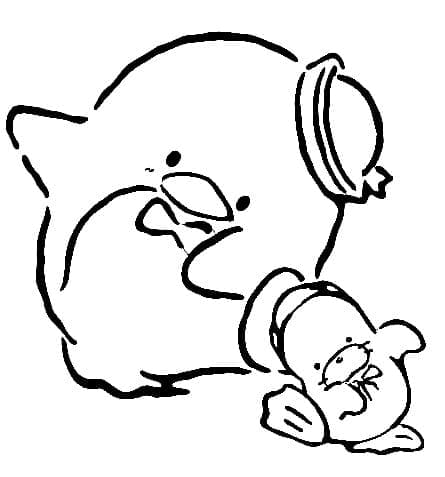 Free printable Tuxedo Sam coloring page #220187 from Cartoon Characters collection Free printable Tuxedo Sam coloring page #220187 from Cartoon Characters collection