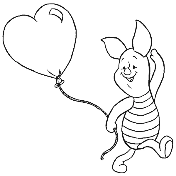 Coloring page: Winnie the Pooh (Cartoon Characters) #28630 - Free Printable Coloring Pages
