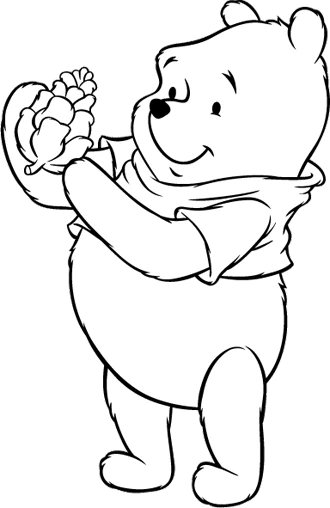 Free printable Winnie the Pooh coloring page #28635 from Cartoon Characters collection Free printable Winnie the Pooh coloring page #28635 from Cartoon Characters collection