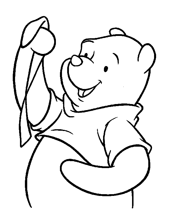 Free printable Winnie the Pooh coloring page #28664 from Cartoon Characters collection