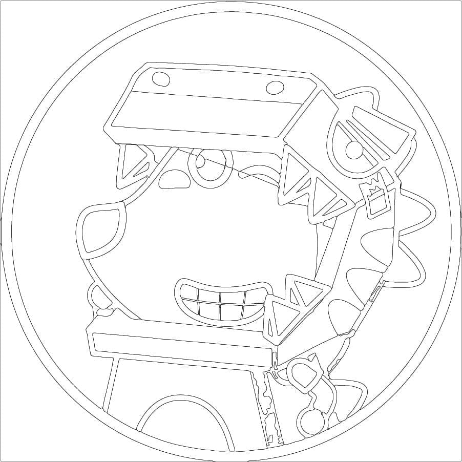 Free printable Wolfoo coloring page #185565 from Cartoon Characters collection