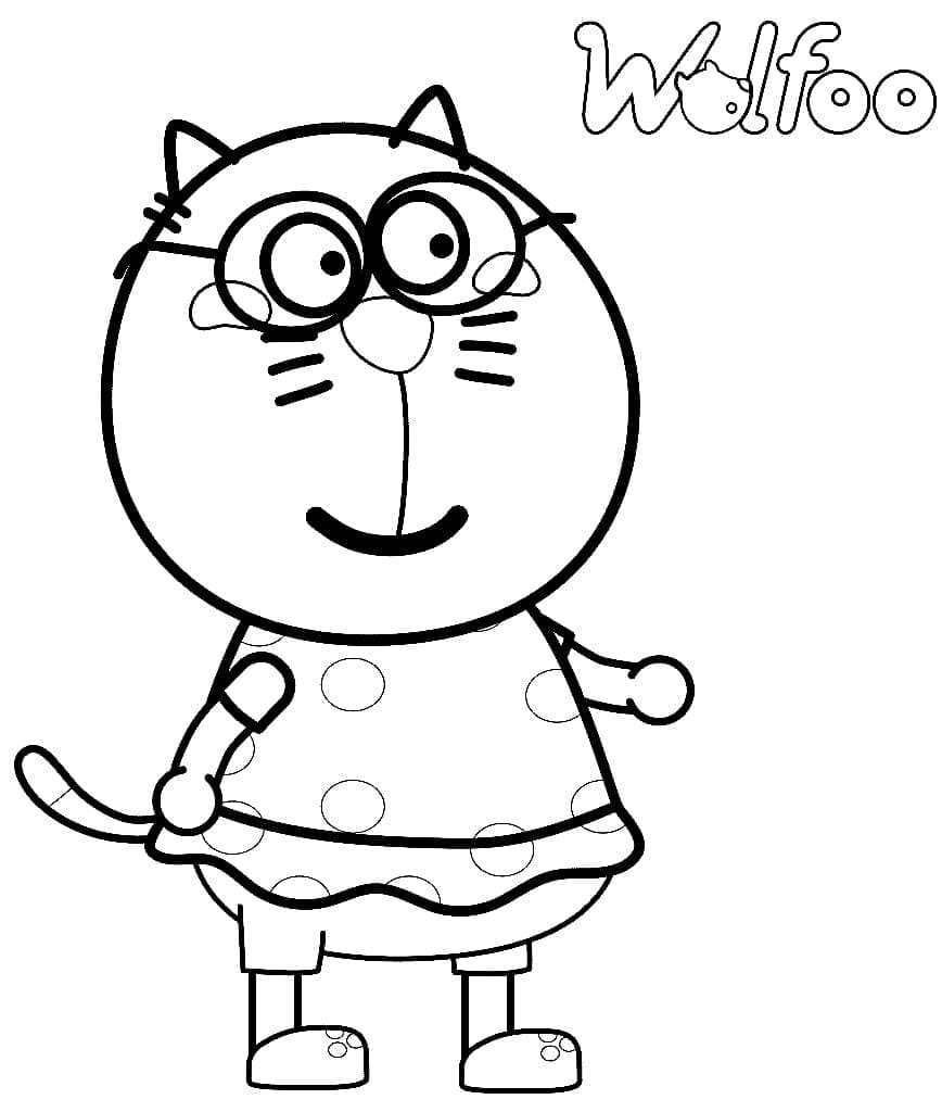 Free printable Wolfoo coloring page #185568 from Cartoon Characters collection Free printable Wolfoo coloring page #185568 from Cartoon Characters collection