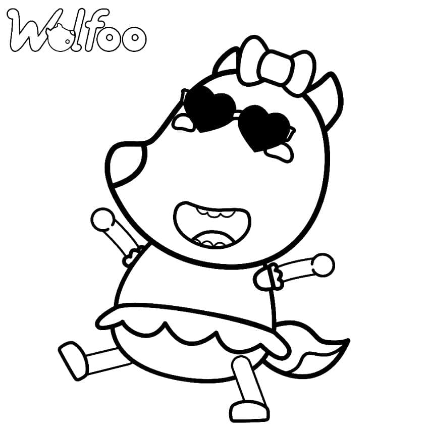 Free printable Wolfoo coloring page #185570 from Cartoon Characters collection Free printable Wolfoo coloring page #185570 from Cartoon Characters collection