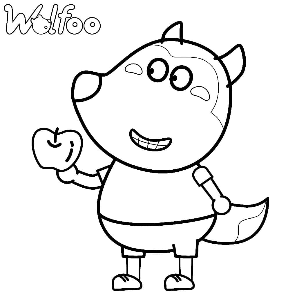 Free printable Wolfoo coloring page #185581 from Cartoon Characters collection