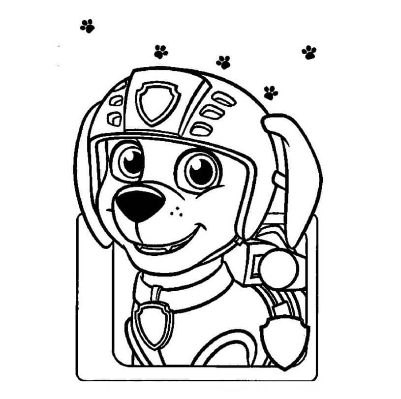 Free printable Zuma PAW Patrol coloring page #181690 from Cartoon Characters collection