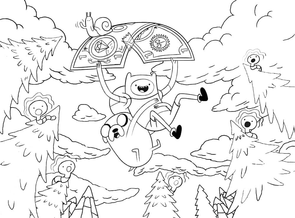 Free printable Adventure Time coloring page #206919 from Cartoons and Animated Shows collection Free printable Adventure Time coloring page #206919 from Cartoons and Animated Shows collection