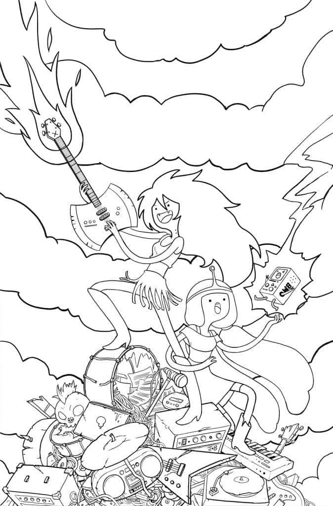 Free printable Adventure Time coloring page #206943 from Cartoons and Animated Shows collection Free printable Adventure Time coloring page #206943 from Cartoons and Animated Shows collection