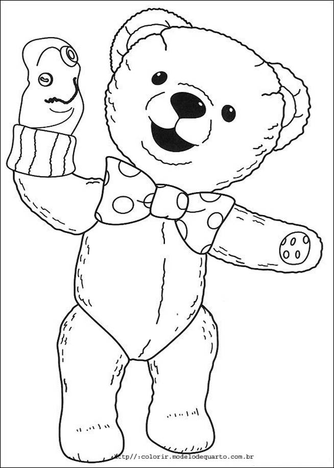 Coloring page: Andy Pandy (Cartoons and Animated Shows) #26818 - Free Printable Coloring Pages