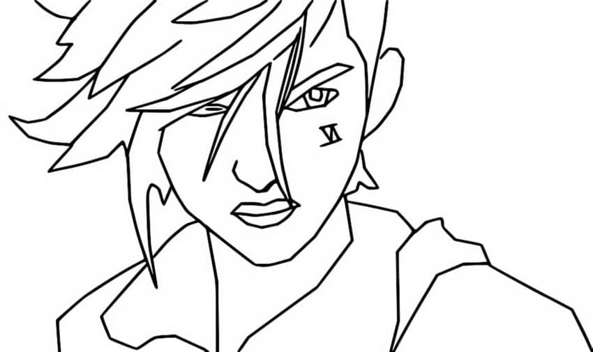 Coloring page: Arcane (Cartoons and Animated Shows) #206977 - Free Printable Coloring Pages