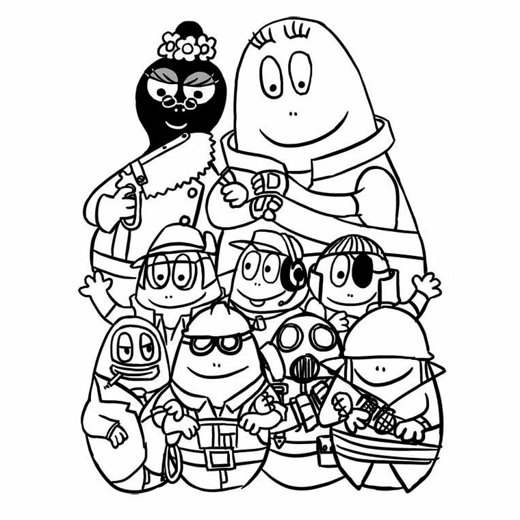 Free printable Barbapapa coloring page #36452 from Cartoons and Animated Shows collection Free printable Barbapapa coloring page #36452 from Cartoons and Animated Shows collection