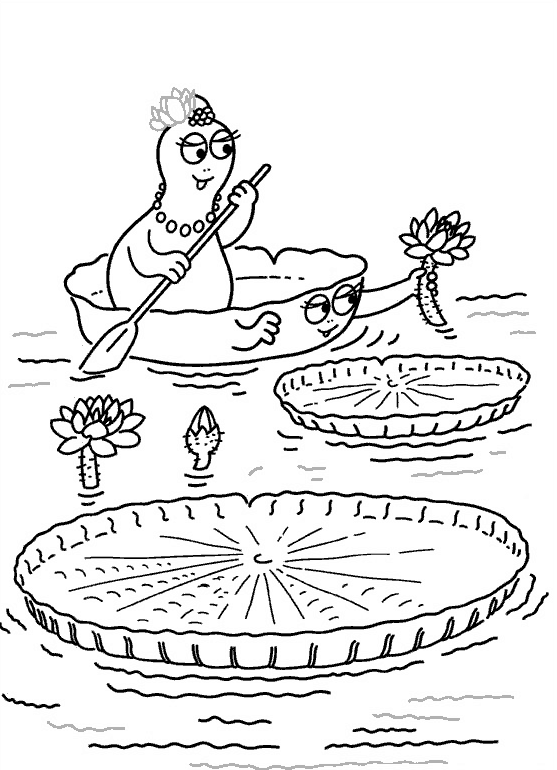 Free printable Barbapapa coloring page #36543 from Cartoons and Animated Shows collection