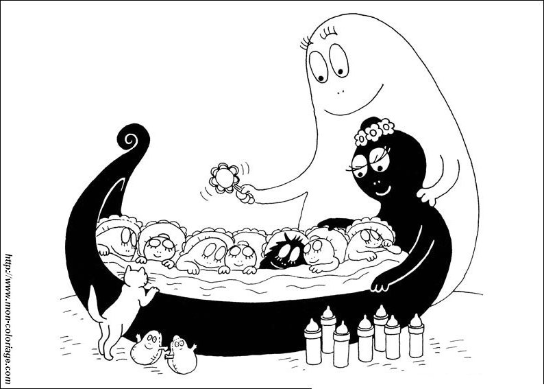 Free printable Barbapapa coloring page #36667 from Cartoons and Animated Shows collection