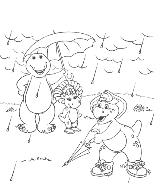 Free printable Barney and friends coloring page #41010 from Cartoons and Animated Shows collection Free printable Barney and friends coloring page #41010 from Cartoons and Animated Shows collection